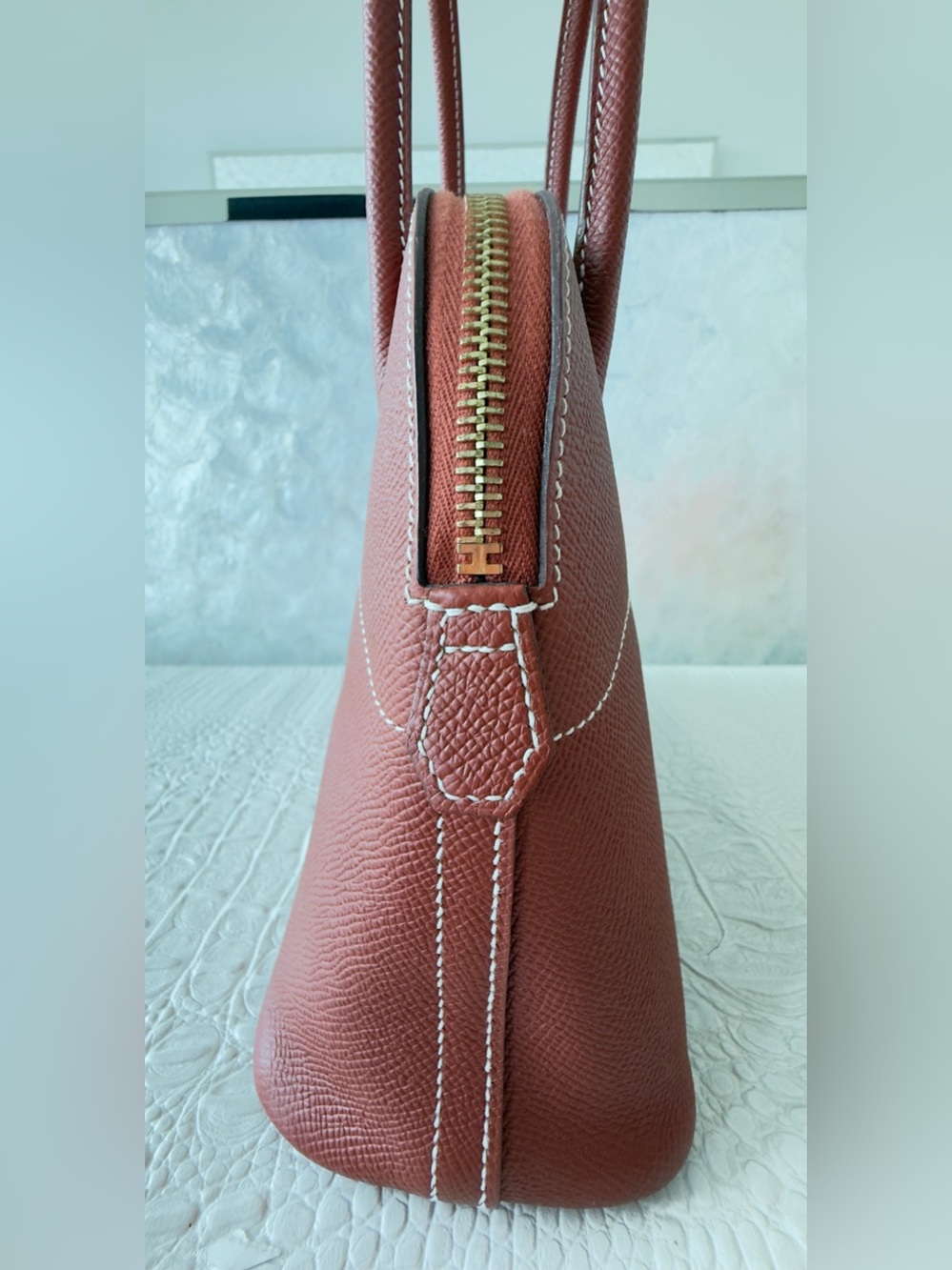 Hermès Bolide 27 Sienne Epsom Leather GHW – Stamp Y (2020) – Full Set - Picture 11 of 17